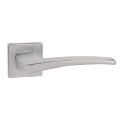 Ручка Punto (Пунто) раздельная K.EST.Q52.SHARM SSC-16 сатинированный хром (комплект на одну дверь)