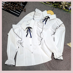 Блуза девочке (6-9) 260415-WD187