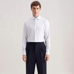 Сорочка мужская Seidensticker Slim Fit 01.849937-14 в изящную клеточку