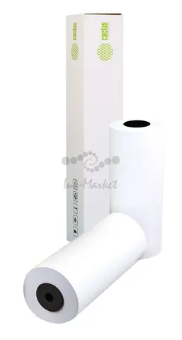 Бумага Cactus Eco CS-LFP80-410457E 410мм-45.7м/80г/м2/белый CIE155% (упак.:2рул)