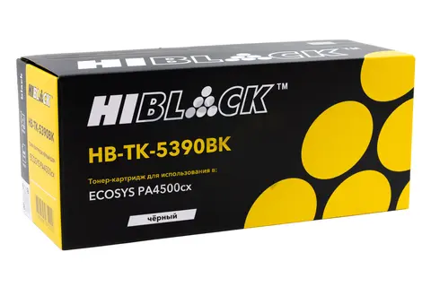 Тонер-картридж Hi-Black HB-TK-5390Bk для Kyocera ECOSYS PA4500cx, Bk, 18K