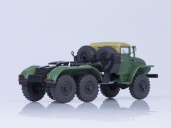 Ural-375S road tractor tarp covered cabin AutoHistory 1:43