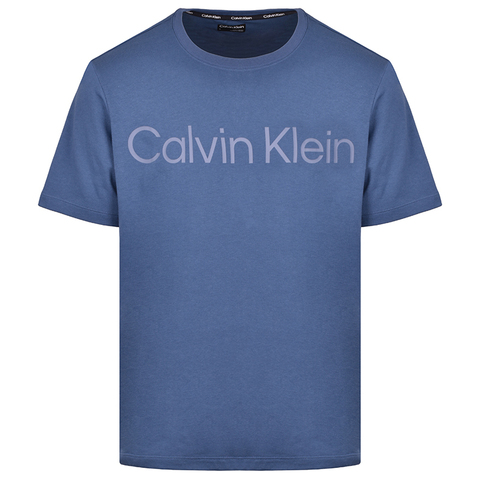 Футболка теннисная Calvin Klein PW SS T-shirt - crayon blue