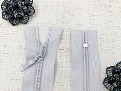 Молния спираль, Т5, L 75 см, светло-серый