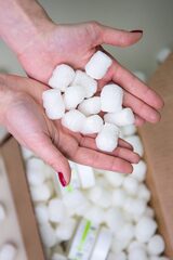 Эко-наполнитель Корнпак, цвет молочный, 120 л