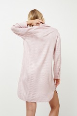 Сорочка женская с длинными рукавами ARUELLE AURELIA_Светло-розовый