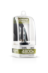 Ксеноновая лампа D3S VIPER (+80%) 4800к.