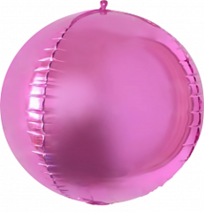 К Сфера 3D, 20''/51 см, Розовый, 1 шт.