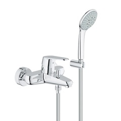 Смеситель для ванны с душевым набором Grohe  33395002 фото