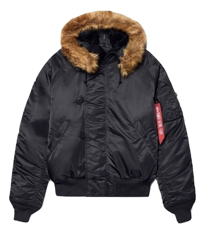 Парка Alpha Industries N-2B Black (Черная)