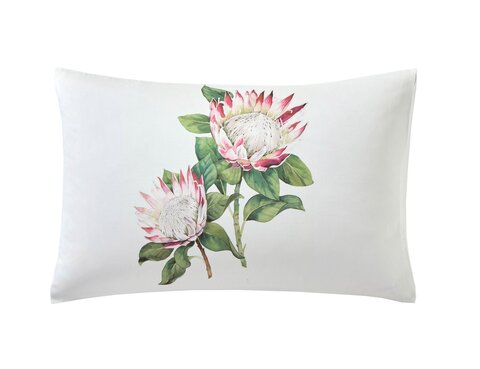 Постельное белье 2 спальное евро Blanc des Vosges Exuberance Fuchsia Sanders