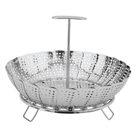 Вставка-пароварка с телескопической ручкой 18-27см Weis