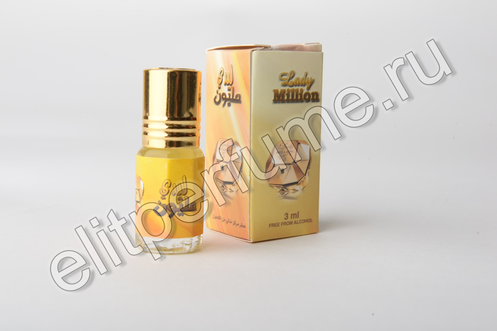 Lady Million 3 мл арабские масляные духи от Захра Zahra Perfumes