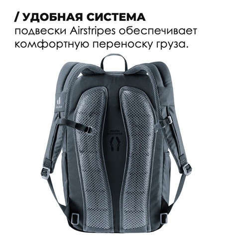 Картинка рюкзак городской Deuter Gogo black - 9
