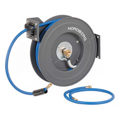 NORDBERG (HR1020RPVC) Шланг воздушный на стальной катушке, гибридный ПВХ &Oslash; 10х15 мм, 20 м