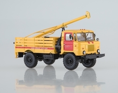 GAZ-66 Drilling machine BM-302 Emergency service 1:43 Start Scale Models (SSM)