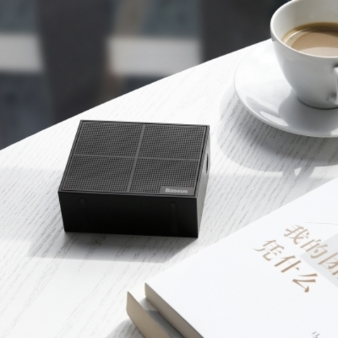 Портативная колонка Baseus Encok Music-cube Wireless Speaker E05 Black