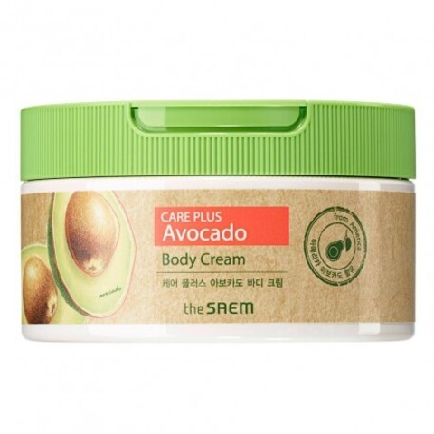 THE SAEM CARE PLUS Крем для тела с экстрактом авокадо Avocado Body Cream 300мл