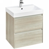 Roca A857613512 Roca   A857613512 Ona Тумба под умывальник подвесная, 2 ящика, 585x450x565 мм, светлый дуб
