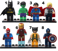 Minifigures Super Heroes Blocks Building Series 12