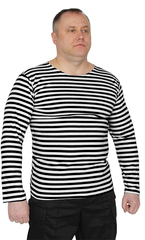 Тельняшка ГОСТ черная полоса