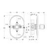 Термостат центральный Ideal Standard Melange A4286AA