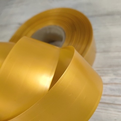 Uniel/Термоусадочная трубка/флористический рукав 32/16мм цвет медовое золото (10м)