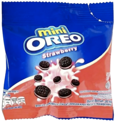 Печенье Oreo Мини с клубничным кремом