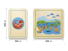 Набор стеновых панелей «Северные мотивы - Природные богатства»