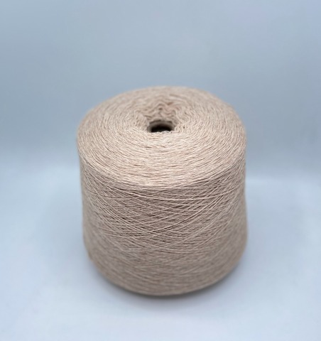 Zegna Baruffa (пр.Италия), art-Kent , 2/18 900м/100 гр. 100% Меринос, цвет-Светло-бежевый меланж ,арт-28665