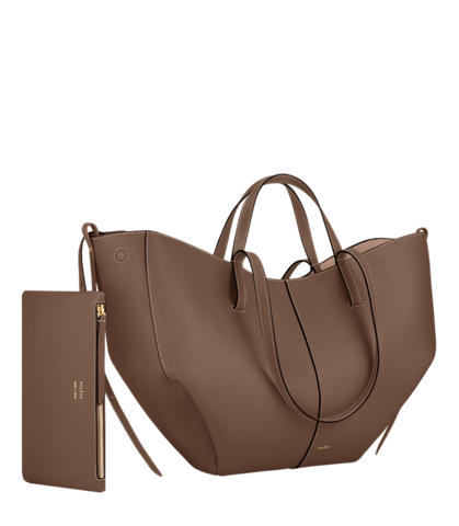 Сумка Polene Cyme EDITION TEXTURED ROOT