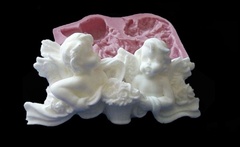 Силиконовый молд Ангелы № 38