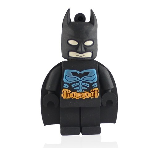 Minifigure Superhero USB 2.0 Flash Memory Drive 8 GB