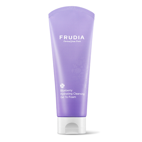 Увлажняющая гелевая пенка для умывания лица с экстрактом черники Frudia Blueberry Hydrating Cleansing Gel to Foam