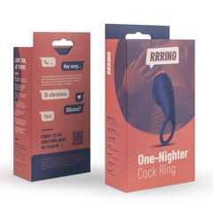 Синее эрекционное кольцо RRRING One Nighter Cock Ring - 