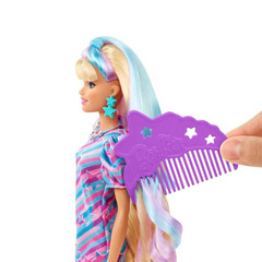Барби Totally Hair Звездная Тематика с Волосами 22 см