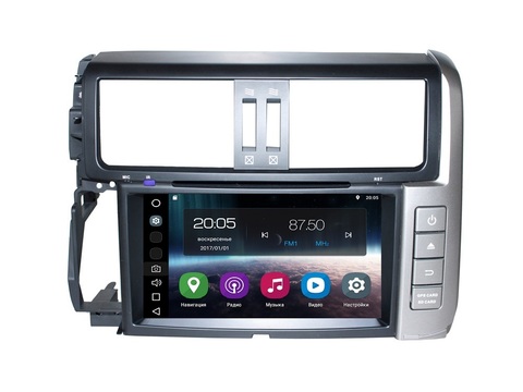 Штатная магнитола FarCar s200 для Toyota Land Cruiser Prado 150 09-13 на Android (V065)