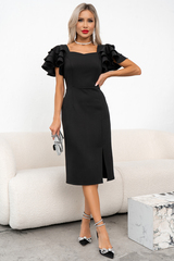 Платье Рафаэлла (черный) Р11-1238 Nikol