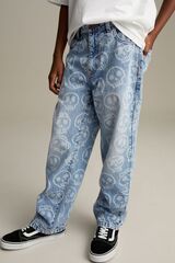 Джинсы для мальчика Next B36-686, Голубой