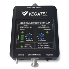 Усилитель сигнала сотовой связи (репитер) VEGATEL VT-1800 (LED)
