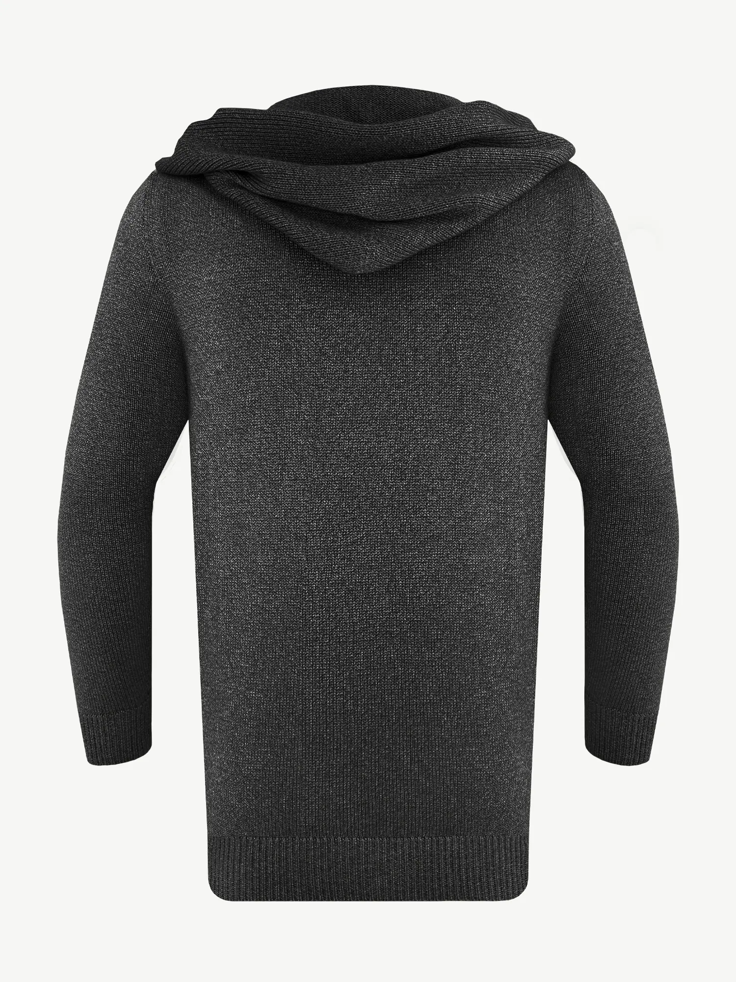 Кардиган с капюшоном из шелка