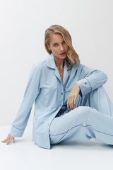 Пижама женская со штанами ARUELLE BREA | Светло-голубой