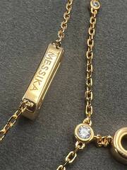 Двойное колье Messika VGOLD с двигающимися цирконами