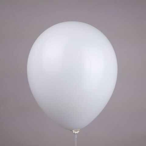 БК 12''/30 см, Пастель, Белый (White), 50 шт.