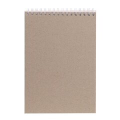 
          Скетчбук А5 30л., "Тропические фрукты", 160 г/м2, Проф-Пресс, гребень, матовая ламинация. жёсткая подложка, белый офсет