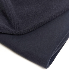 Тёмный графит Футер 3-х нитка микроначёс с велюровым эффектом