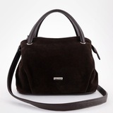 Сумка Саломея 278 эко-замша кофе