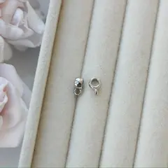 Бейл, держатель для кулона, 1,5*8,5*4 мм, родий, Б019