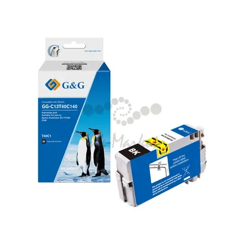 GG-C13T40C140 G&G картридж черный для Epson SureColor T3100/5100 (66мл)