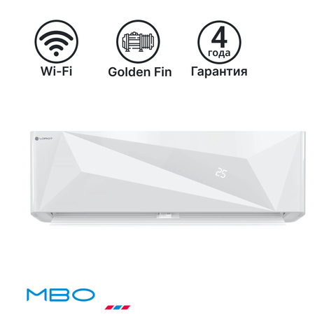 Купить Сплит-система Loriot Diamond White - LAC-24MD недорого со склада в Хабаровске, Якутске, Владивостоке, Южно-Сахалинске, Благовещенске